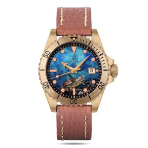 seaturtle.ocean(bronze) automatic bronze diving watch | seaturtle limited edition[150]