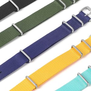 20mm seamless nylon nato watch strap