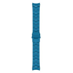3 link blue cerakote coated titanium bracelet | 22mm lug width,fits only for voyager watch