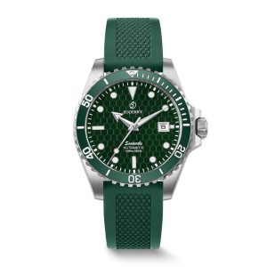 seaturtle.ocean(titanium) automatic titanium diver watch | turtle green
