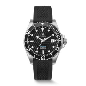 seaturtle.ocean(titanium) automatic titanium diver watch | black