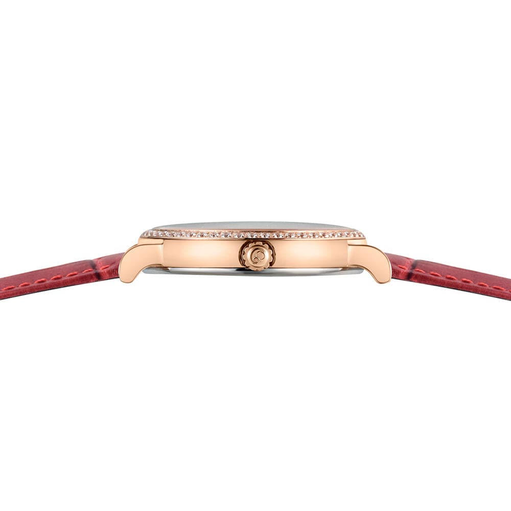 flower swiss quartz movement watch | rose gold & plum blossom flower swiss quartz movement watch | rose gold & plum blossom