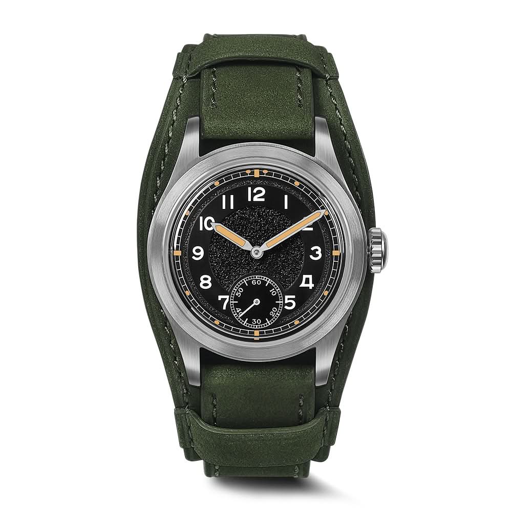 hou h1 vintage field watch automatic | black hou h1 vintage field watch automatic | black