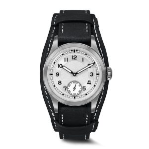 hou h1 vintage field watch automatic | white