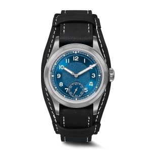 hou h1 vintage field watch automatic | blue