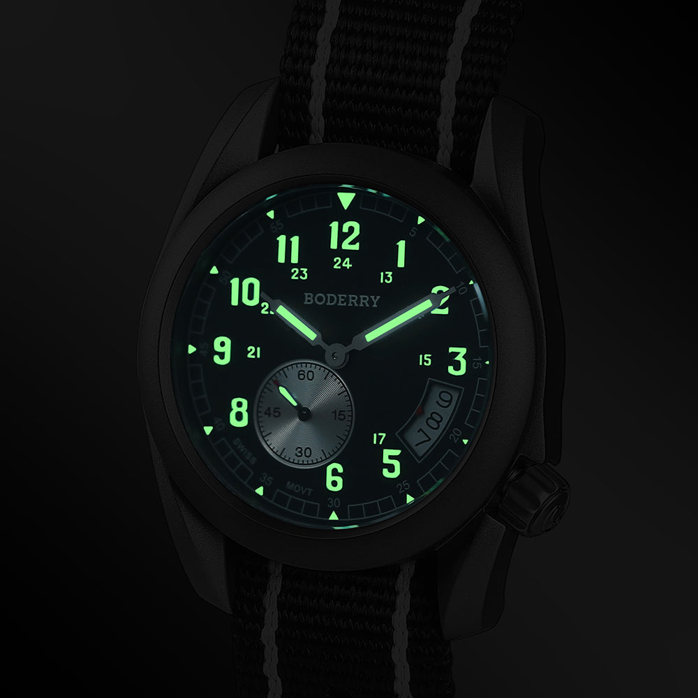 voyager 38 100m waterproof titanium field watch | black voyager 38 100m waterproof titanium field watch | black