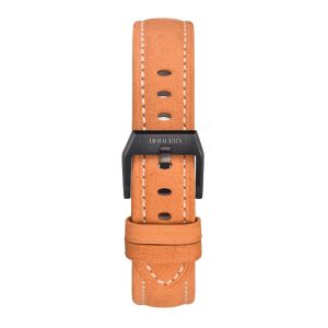 boderry orange leather straps | suitable for all watches with 20mm lug width